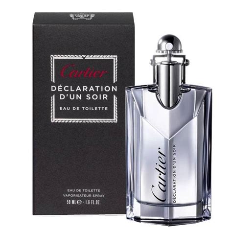 cartier declaration d'un soir eau de toilette 100 ml spray